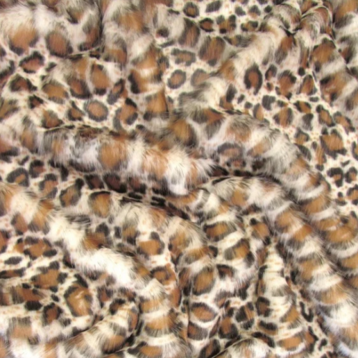 ANIMAL SHORT SHAG FUR FABRIC