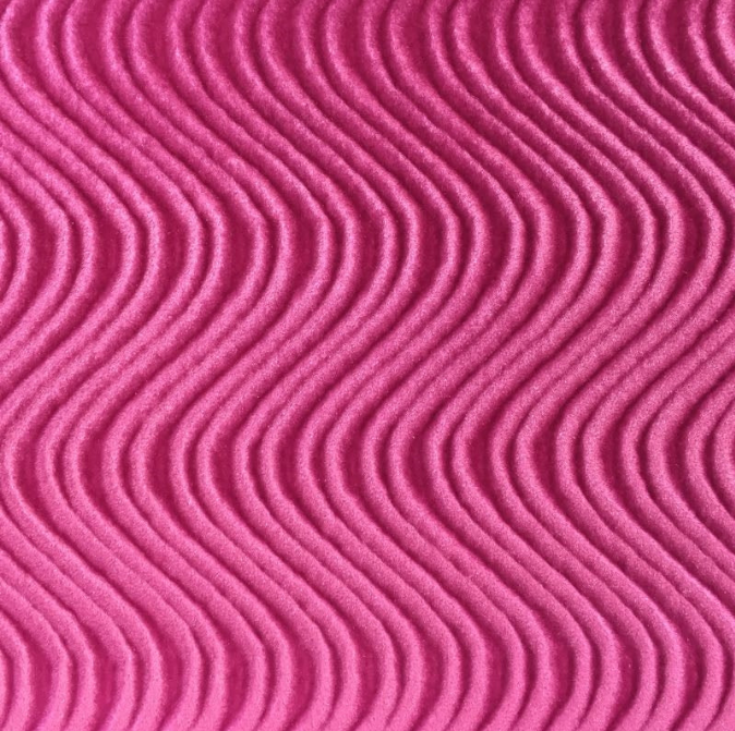 SWIRL FLOCKED VELVET